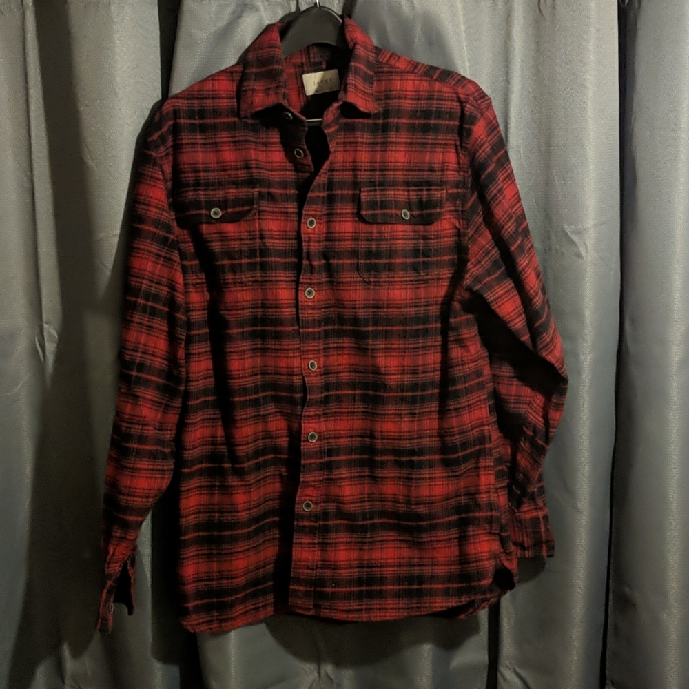 Jack's plaid shirt